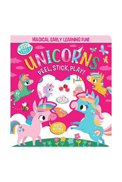 Generic Brand Easy Peely Unicorns - Peel, Stick, Play