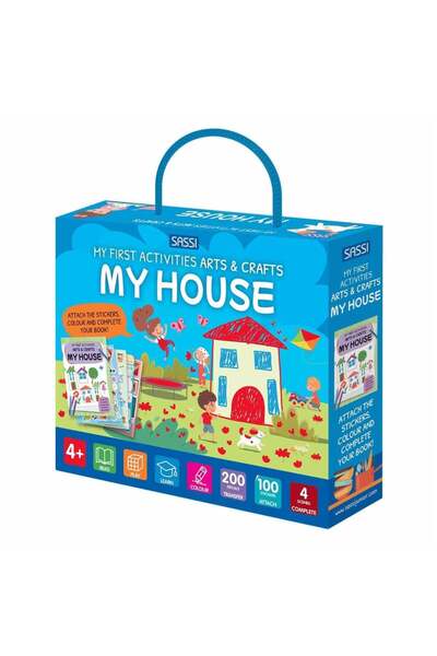 Genel Markalar My First Activities Arts And Crafts - My House