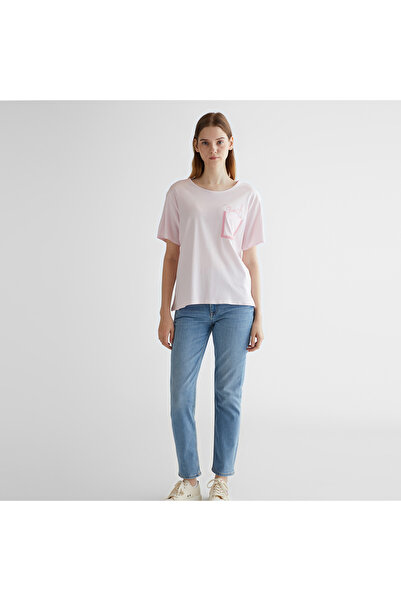 Gant Kadın Mavi Slim Fit Jean Pantolon