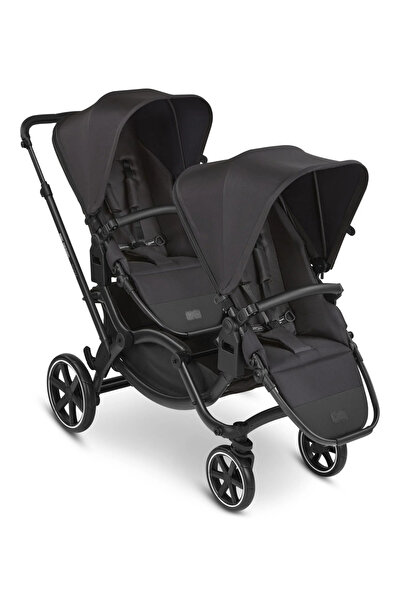 ABC Design Zoom Ink İkiz Bebek Arabası - Çift Yönlü, Kompakt ve Yüksek Kapasi...