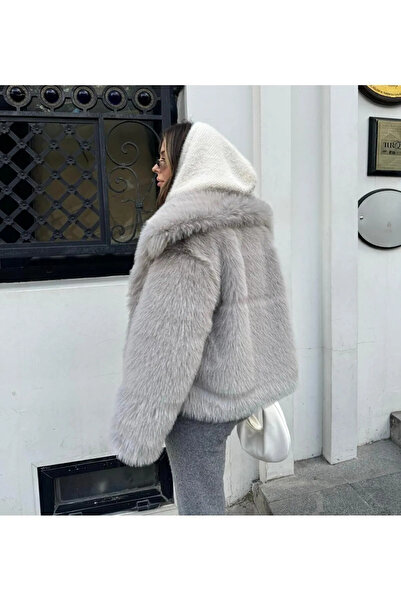 GOOD&DESS Blană premium căptușită în gri