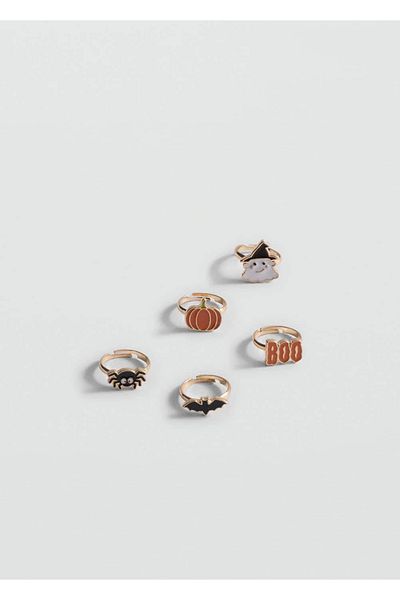 MANGO Kids Set mit 5 Halloween-Ringen