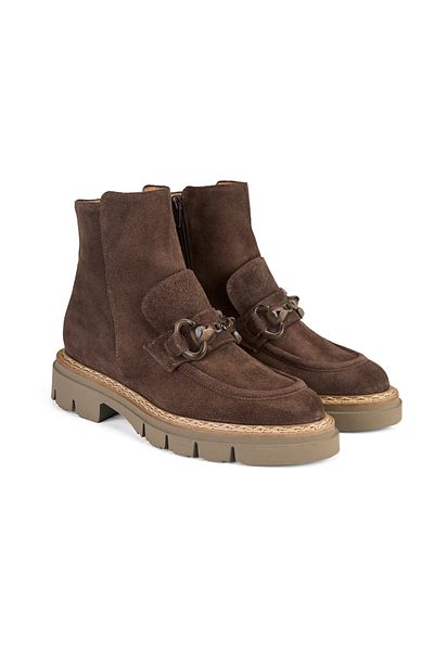 Desa Luca Grossi Telgia Brown Women's Suede Boots