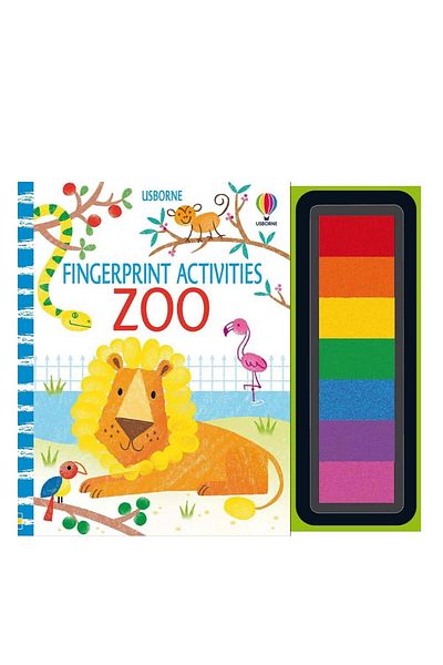 Usborne Fingerprint activities zoo