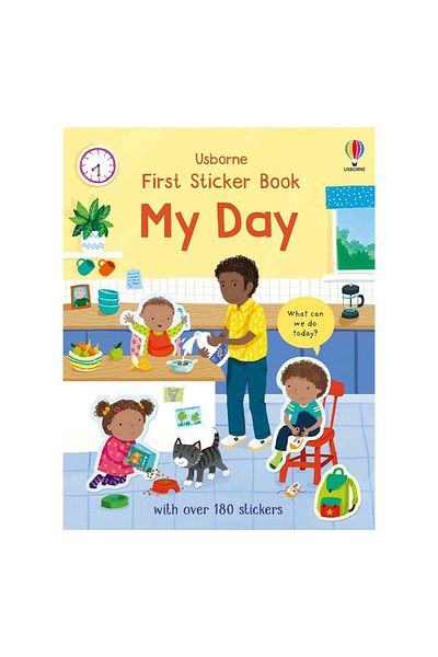Usborne First Sticker Book My Day