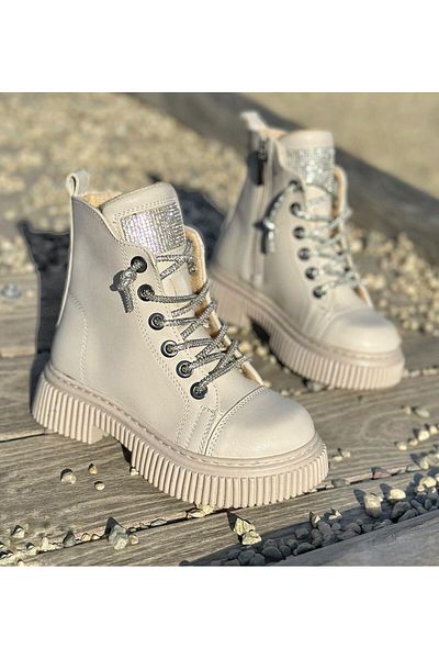 Surpie Shoes Παιδικές πέτρινες μπότες, Παιδικές μπότες με φερμουάρ, Παιδικές μπότες με ελαφριά σόλα
