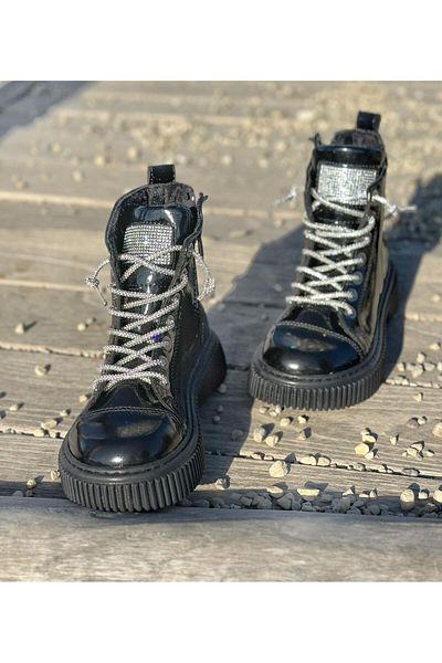 Surpie Shoes Παιδικές πέτρινες μπότες, Παιδικές μπότες με φερμουάρ, Παιδικές μπότες με ελαφριά σόλα