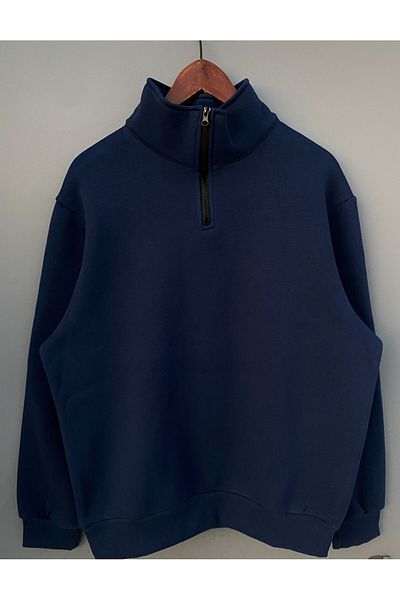 viviza Thick Cut Sweatshirt Made of 3 Thread and Zip