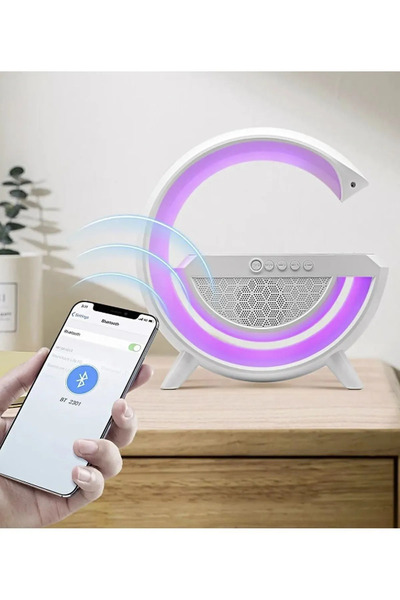 MARMORİ Marmori G Renkli Atmosfer Işıklı Çok Fonksiyonlu Telefon Kablosuz  Bt...