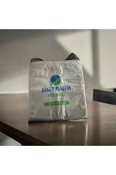 Bora Temizlik Ve Ambalaj Ürünleri 100 Pieces Large Winter Quality Grocery Bag
