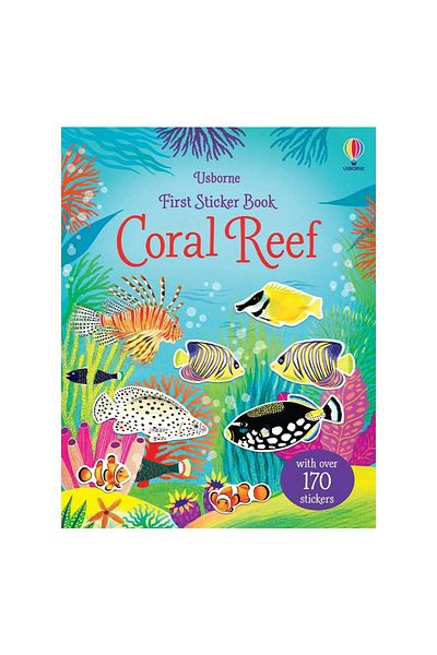 Usborne First sticker book coral reef