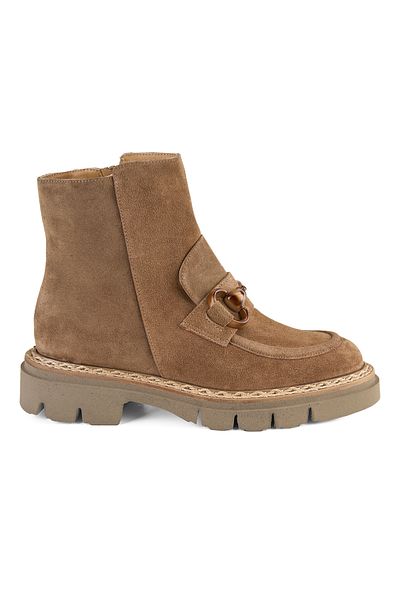 Desa Luca Grossi Telgia Brown Women's Suede Boots