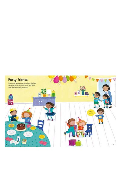 Usborne My Friends - First Sticker Book