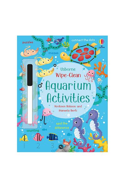 Usborne Akvarium Activities - Cleaning Design