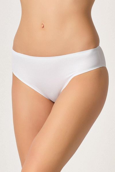 MOONLİGHT Moonlight 5001 - Bumbac alb, hipster tăiat cu laser fără urmă