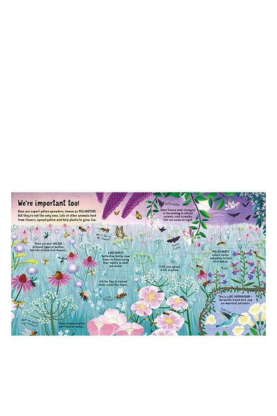 Usborne Bee World - Flattened Adjustable Winter