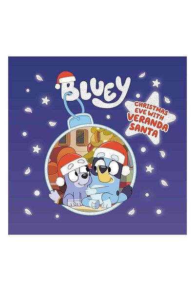 ladybird Bluey -圣诞夜与阳台圣诞老人