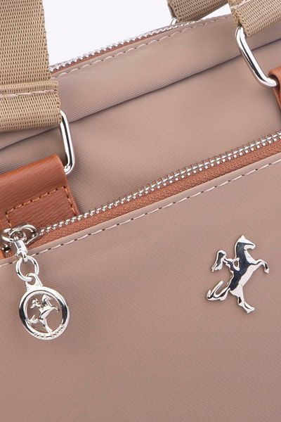 Nas Bag Geantă de damă Mink Crossbody cu mai multe compartimente
