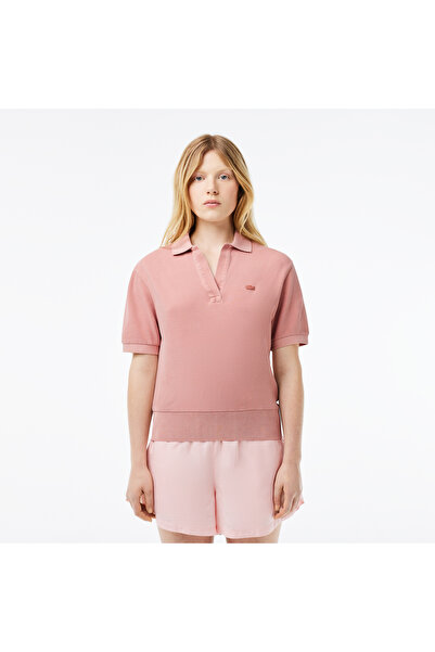 Lacoste Kadın Regular Fit Pembe Polo