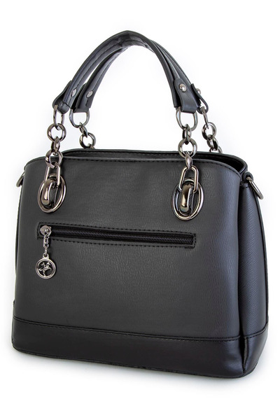 Sose Moda Μαύρη τσάντα Nas Γυναικεία τσάντα χειρός και ώμου