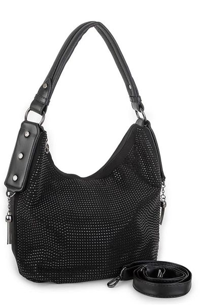 Sose Moda Nas Bag Women's Shoulder Bag - Black Stoned