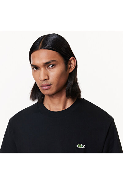 Lacoste Classic Fit Erkek Siyah T-Shirt
