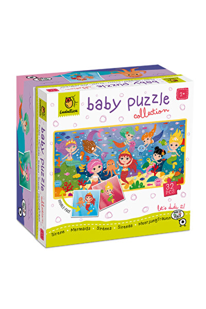 ludattica Bebekler için Puzzle - Deniz Kızları