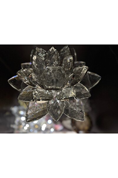 hediye ESTERHOMEDECOR kristal lotus mumluk