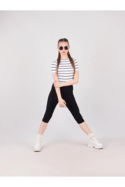 Zekids Дівчача трикотажна блуза з V-подібним вирізом на спині