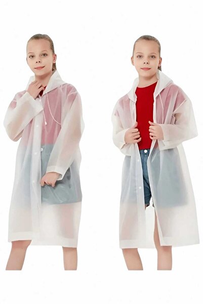 Uniquetrenders Unisex Παιδικό αδιάβροχο με κουκούλα Eva Raincoat