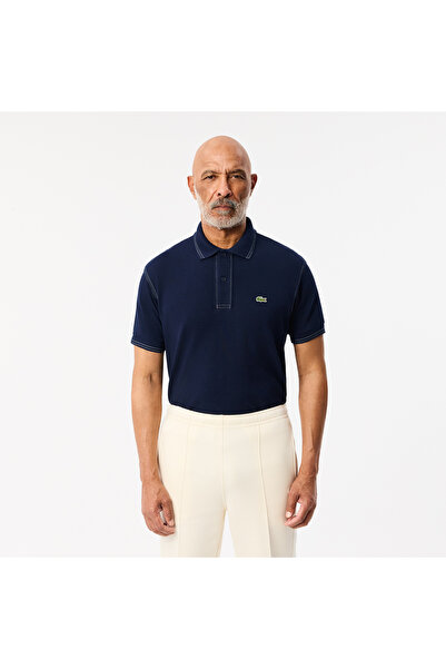 Lacoste Erkek Classic Fit Organik Pamuk Lacivert Polo