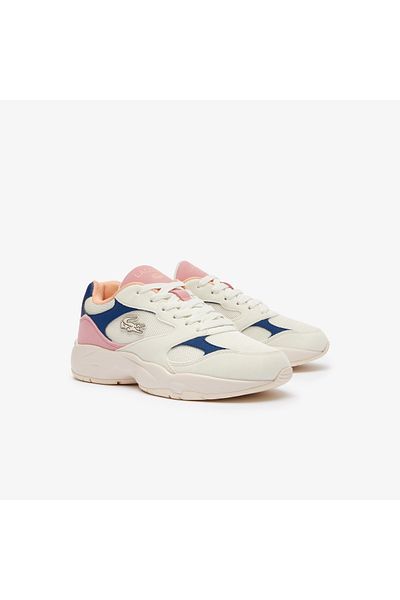 Lacoste Storm 96 Lo Vintage Kids Cream Sneaker