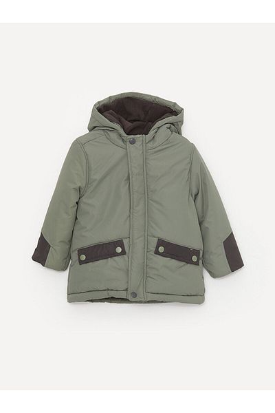 LC Waikiki Lcwk Kapuzenpullover mit langen Ärmeln für Babys