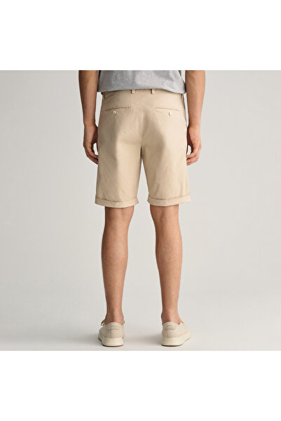 Gant Erkek Krem Regular Fit Şort
