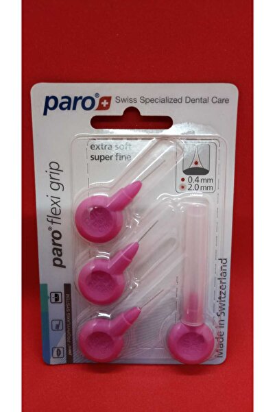 Paro 1078 Flexi Kauçuk Arayüz, Ortodonti, Köprü ve İmplant Fırçası Arayüz Diş Fırçası