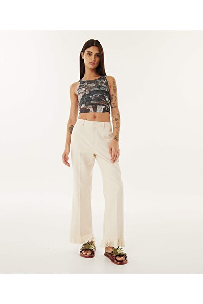 Twist Gestreifte Hose mit Quastendetails