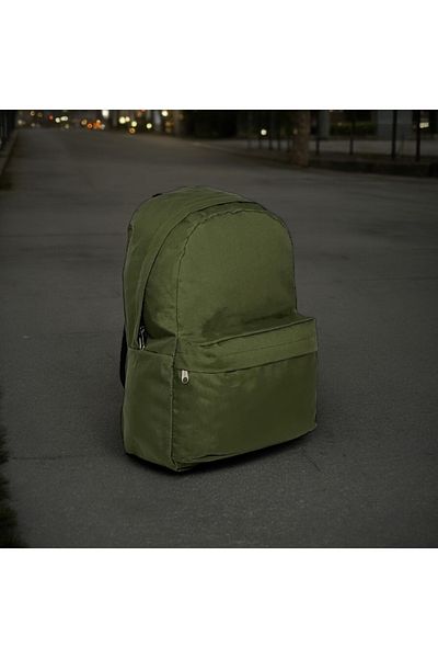 By Polo Club Khaki Hugbag - Σακίδιο πλάτης casual και ταξιδιού