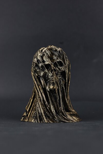 domini Ölü Gelin- Kuru Kafa - Figür / Büst - Bronz - 12cm