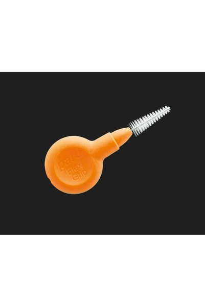 Paro 1079 Flexi Rubber Interface, Orthodontics, Bridge and Implant Brush Interface Toothbrush
