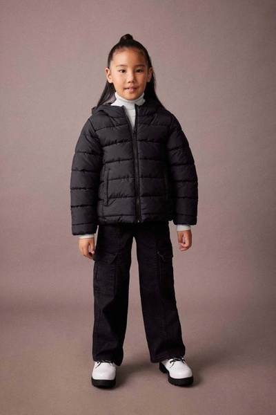 DeFacto A0838 Water Repellent Hooded Puffer Jacket