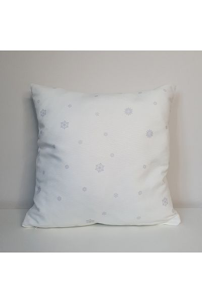 DECO Christmas Houses and Slogan Pattern Throw Pillow Cover