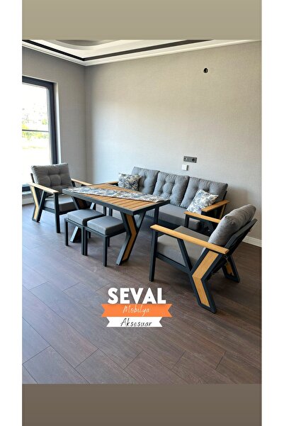 SEVAL AKSESUAR Büşra Balkon Takımı