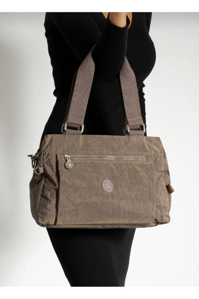 eflanmoda мега кафява чанта през рамо