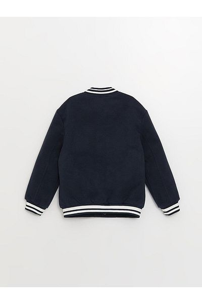 LC Waikiki College Collar Boy's Stamp Coat