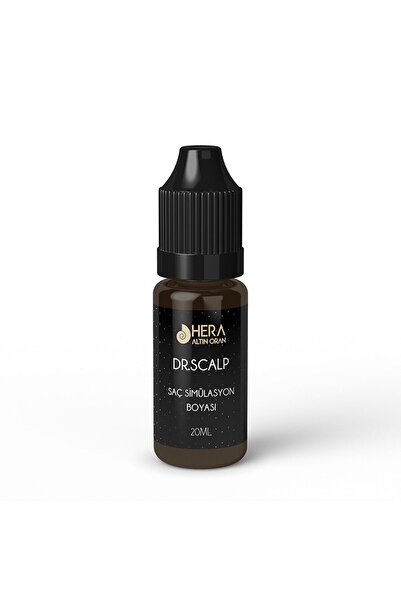 Hera Altın Oran Dr. Scalp Saç Simülasyon Boyası 20ml (KOYU KAHVE)