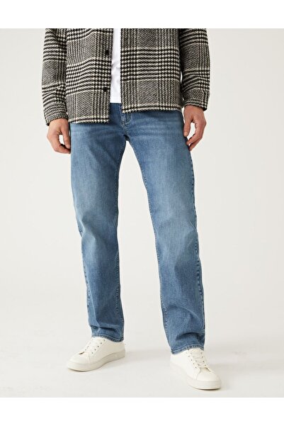 Marks & Spencer Straight Fit Jean Pantolon