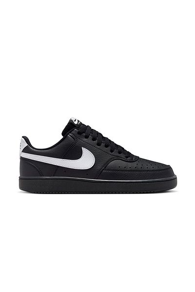 Nike Court Vision Low Fz0630-010 Unisex Black Casual Shoes