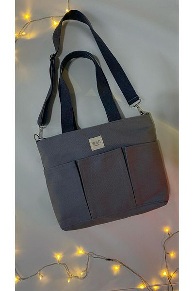 VAGO COLLECTION CANVAS LAPTOP SIZE ZIPPERED BAG