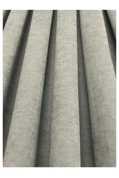 Karesi Yiğit Curtain Light Gray Extraphore Drawstring Island Background Curtain