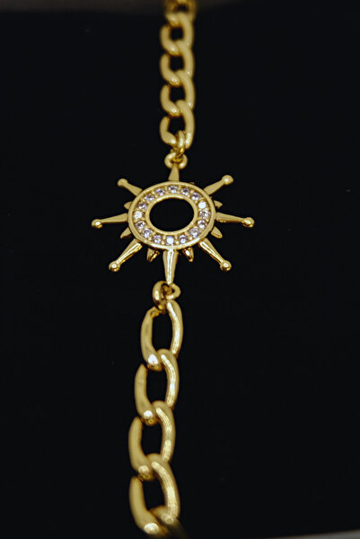 ayışığı Xuping Gold Jewelled Bracelet